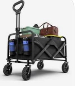 lot 5936 image: InBrave Folding Utility Cart - Retail $75