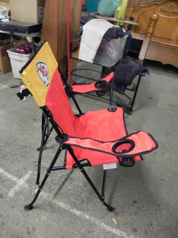 Kansas City Chiefs Outdoor Folding Chair EXTREME DEALS AT THE