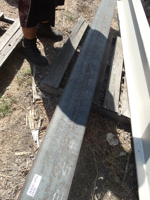 lot 5542 image: Steel I beam