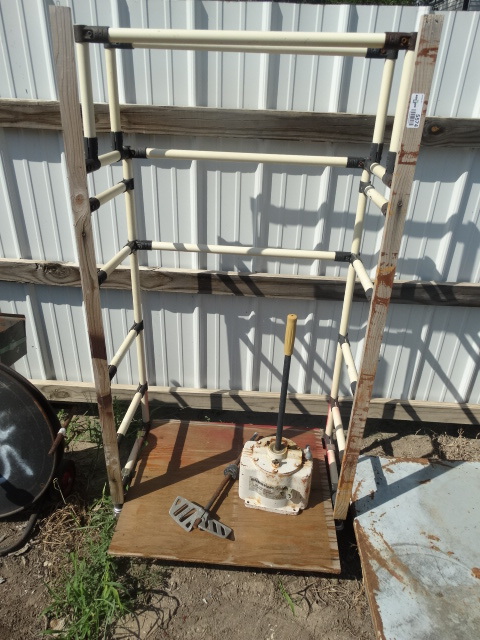 lot 5574 image: Enerpac power pump & shelf unit