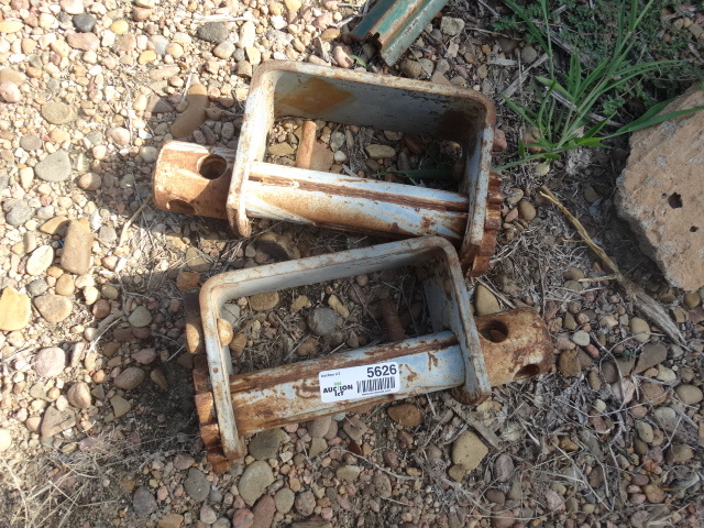 lot 5626 image: Pair of tie down strap holders