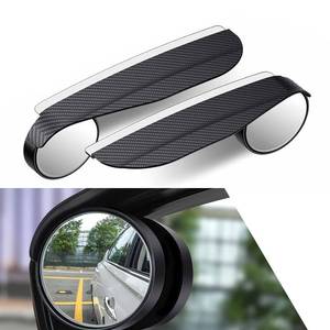 lot 5422 image: Sephile Pack-2 Car Rearview Blind Spot Mirror Rain Eyebrow, Car Rearview Mirror Protection Shield, Universal Automobile Accessories, for Most Cars, Trucks and Vans (Black)