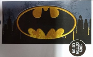 lot 5425 image: Franco Kids Super Soft Cotton Beach Towel, 58 in x 28 in, Batman DC Comics