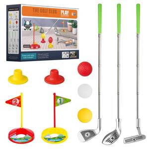 lot 5446 image: Liberry Kids Golf Clubs for 3 4 5 6 Years Old, Retractable Toddler Golf Set with Storage Bag, Outdoor Indoor Sports Toy for Boys Girls Birthday Gift