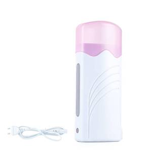 lot 5503 image: Roll On Wax Warmer For Hair Removal Wax Roller Wax Heater, Home Waxing Kit For Women Men 110V