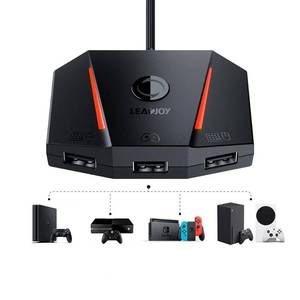 lot 5506 image: leadjoy VX2 AimBox Keyboard Mouse Adapter for PS4, Xbox One, Xbox Series XS, Nintendo Switch, MnK Converter for Playing FPS, RTS, R6, Apex Legends