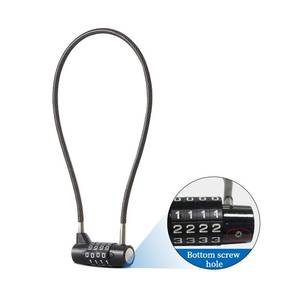 lot 5515 image: EASTDEER Combination Lock with Long Cable Durable Flexible 4 Digits Combo Locks 15 Locker Lock for Gym Locker School Cabinet Barn GatesShedsPet Cages Backpack Suitcase 40 (15)