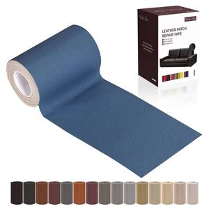 lot 5517 image: Leather Repair Patch Tape, Blue 3 x 61 Inches Self Adhesive Leather Repair Kit for Furniture, Car Seat,Vinyl Leather Repair Kit for Office Chairs, Couch, Sofa, Luggage