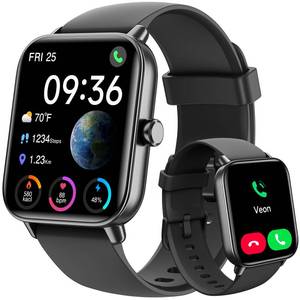 lot 5617 image: ENOMIR 2025 New Smart Watch for Men - Alexa Built-in Fitness Tracker with Call Function&1.8 HD Touchscreen, IP68 Waterproof Heart RateSleepSpO2 Monitor, 100 Sport Modes, iOS Android Compatible
