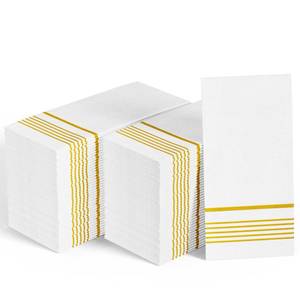 lot 5650 image: 400 Pack Paper Dinner Napkins, Absorbent Paper Napkins, Premium Quality Guest Towels, 2-Ply Disposable Hand Towels for Kitchen, Events, Parties or Events