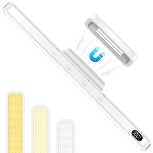 lot 5665 image: WILLED 3W Magnetic Light Bar, Eye-Friendly Makeup Lighting, 2000mah Vanity Lights for Mirror with Battery Display, Button Control Rechargeable Light Bar for Cabinet, Closet, Bathroom and Desk