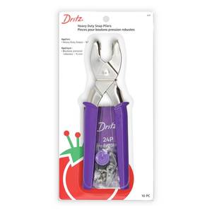 lot 6126 image: Dritz Heavy Duty Snap Pliers and Tools, Metal