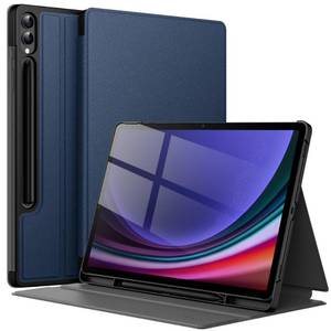 lot 6148 image: JETech Case for Samsung Galaxy Tab S10 PlusTab S9 Plus 12.4-Inch with S Pen Holder, Slim Folio Stand Protective Tablet Cover, Multi-Angle Viewing (Navy Blue)