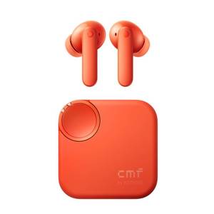 lot 6152 image: CMF Buds 2 Wireless Earbuds, 2025New Bluetooth Headphones with 48dB Hybrid ANC, Ultra Bass Technology Active Noise Cancellation Earphones, 55H Playtime, 6HD Mics, ChatGPT Integration Light Orange
