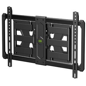 lot 6160 image: USX MOUNT Ultra Slim TV Wall Mount for Most 37-82 inch Television, Full Motion TV Mount Dual Swivel Articulating Tilt 6 Arms, Up to 120lbs, VESA 600x400mm, Max 16 Wood Studs, XML602-K