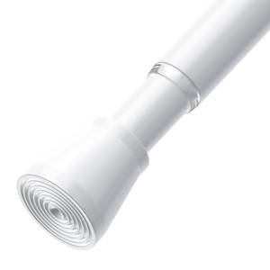 lot 6199 image: AIZESI White Tension Rod for Windows 28 to 48 inch, Adjustable Curtain Rods No Drilling, Expandable Spring Tension Curtain Rod, Non-slip Shower Curtain Rod for Bathroom Closet Doorway (78 Diameter)