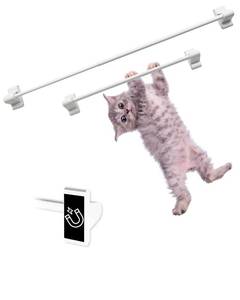 lot 6266 image: TidyFriend Magnetic Towel Holder for Refrigerator - 2 Pack Adjustable Towel Holder, Magnetic Towel Bar for Fridge, Kitchen Stove, Oven, Dishwasher, Sink Laundry Washing Machine (White)