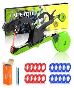 lot 6309 image: Upgraded Plant Tying Machine Gun, Plant Tying Tape Tool, Garden Tape Gun, Lightweight Plant Vine Tying Tape Machine Tool, Plant Tape Gun for Tomatoes, Grapes and Vegetable Garden