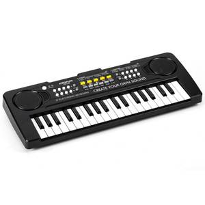 lot 6316 image: Raimy 37 Keys Piano Keyboard for Kids, Portable Keyboard Piano Early Learning Educational Electronic Musical Instrument Toys Gifts for 3 4 5 6 7 8 9 Year Old Boys and Girls (Black)