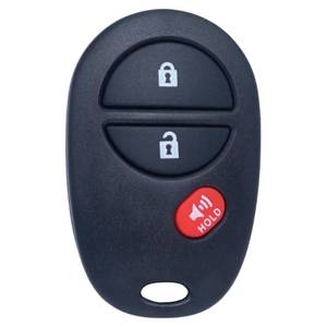 lot 6329 image: MechanMagic Key Fob Remote Replacement Fits for Toyota Tundra Tacoma Sienna Sequoia Highlander 2007 2008 2009 2010 2011 2012 2013 GQ43VT20T Keyless Entry Remote Control 89742-AE010 AE011 3Button