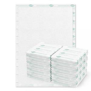 lot 6341 image: Heavy Duty Underpads 40X60 Super Sized Chucks Pads 270 Grams Disposable Bed Pads with Strength Cloth Backing Extra Absorption Pads for Incontinence (100X152CM, 15 Count)