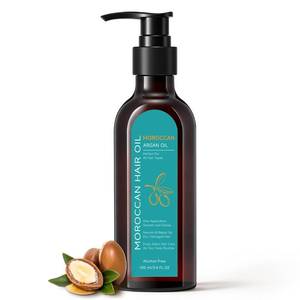 lot 6362 image: meborll Morroccan Argan Oil For Frizzy Hair, Nourishes & Strengthens For Dry Damaged Hair, Hair Care Oil For All Hair Types 3.4 FL.OZ