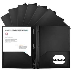 lot 6211 image: 12pk Two Pocket Poly Folders
