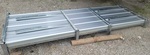 lot 6045 image: Unused KJ 100 Sheets of 10ft Heavy Duty Silver Galvalume Corrugated Steel Panels K0311 - 25GA Thickness Galvanized  Color Painted Coating