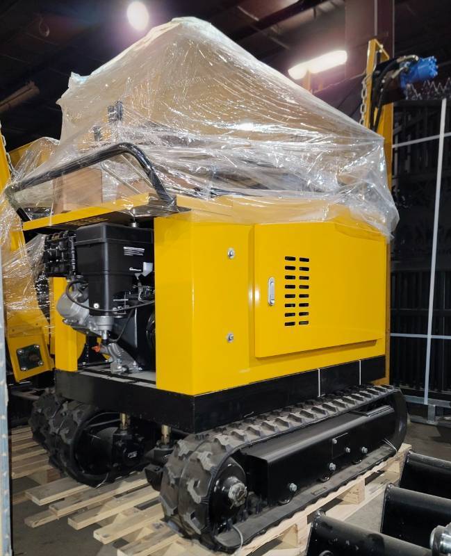 lot 5178 image: Unused High End Industrial Mobile Jaw Crusher SDLJC For Stone, Wood & Other Debris - 11KW R500D-V2 Engine - Two Jaw Plates for Extreme Wear Resistance and Crushing Power-Self-Propelled Crawler System-Industrial-Grade Components for Heavy-Duty Crushing
