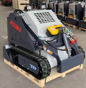 lot 5487 image: Unused 2025 BTTL ST25M-6 Compact Skid Steer Loader, Briggs & Stratton Engine, EPA, 900KG, 15KW, open operator station, joystick steering, manual coupler, 7inch track belts, 43inch bucket