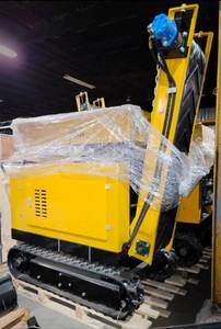 lot 5179 image: Unused High End Industrial Mobile Jaw Crusher SDLJC For Stone, Wood & Other Debris - 11KW R500D-V2 Engine - Two Jaw Plates for Extreme Wear Resistance and Crushing Power-Self-Propelled Crawler System-Industrial-Grade Components for Heavy-Duty Crushing