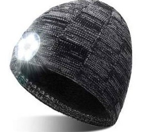 lot 34854 image: LED Beanie Hat with Light