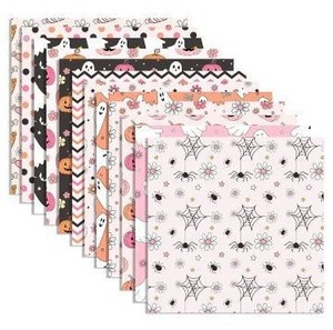 lot 34873 image: Halloween Themed Scrapbook Paper Set