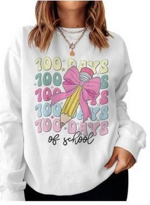 lot 34880 image: 100 Days of School Celebration Sweatshirt