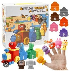 lot 34913 image: Digital Train Adventure Educational Toy Set