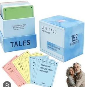 lot 34925 image: Life Story Interview Kit with 152 Memory Prompts