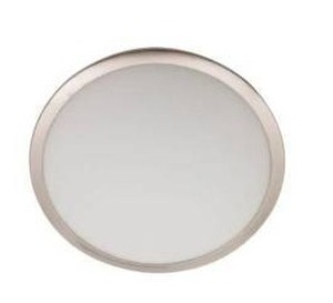 lot 34951 image: RP Lighting 12 Inch LED Ceiling Mount Light, Brush Nickel
