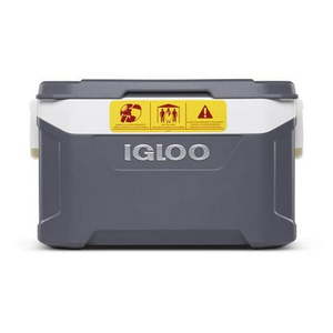 lot 34954 image: Igloo Cooler 50qt. Gray Plastic 50440