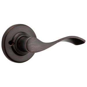 lot 34962 image: Kwikset Balboa Lever Half Dummy in Venetian Bronze, 2 Pack