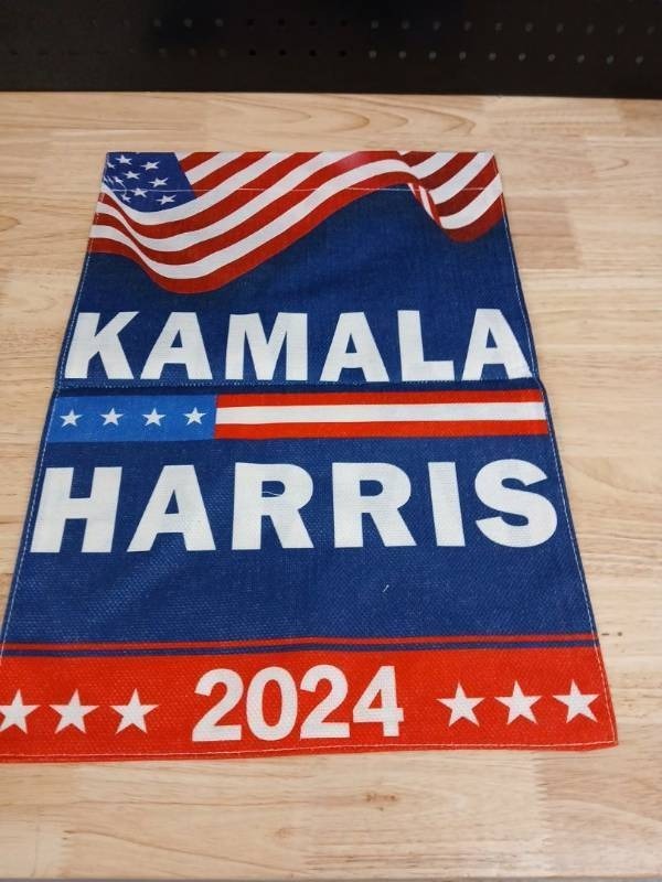 lot 5684 image: 2024 Presidential Campaign Banner 18 x 12 inch  - Retail $25