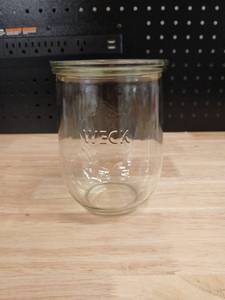 lot 40424 image: Classic Weck Glass Canning Jar - Retail $8
