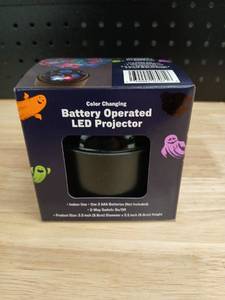 lot 40435 image: Color Changing Halloween LED Projector Light - Retail $12
