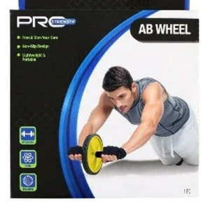 lot 40439 image: Fitness  Pro Strength Ab Wheel - Retail $35