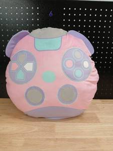 lot 40462 image: PlayStation Controller Decorative Pillow - Retail $25