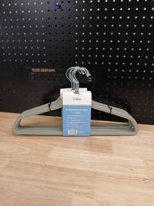 lot 40482 image: True Living Rubberized Hangers 6 Pack- 2 Sets - Retail $25