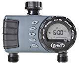 lot 2187 image: Orbit Digital Hose Sprinkler Irrigation Timer for Vacation Lawn, Plant, and Garden Watering (2 Valve)