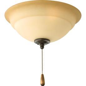 lot 2207 image: Fan Light Kit In Forged Bronze