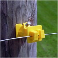 lot 2233 image: Fi-Shock 25-Pack Electric Fence Insulator