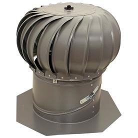 lot 2239 image: Air Vent Turbine & Base 95 Sq. In. Free Area 12 Dia. Opening 3-12 - 1212 Pitch Int. Brace Galv