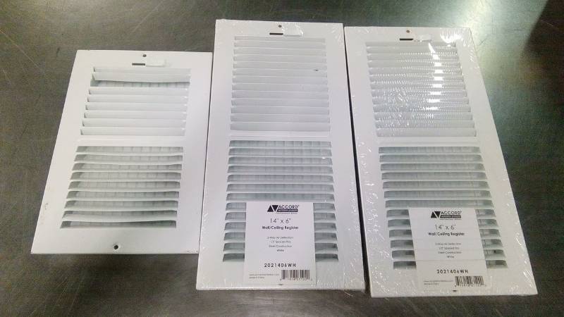 lot 2264 image: lot of wall registers